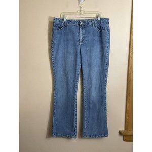 VTG 90s Y2K St Johns Bay Womens Bootcut Jeans Size 20W Blue Secretly Slimming